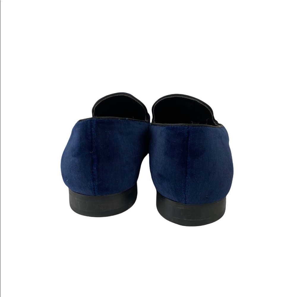 INC International Concepts Blue Suede Loafers - Picture 5 of 7